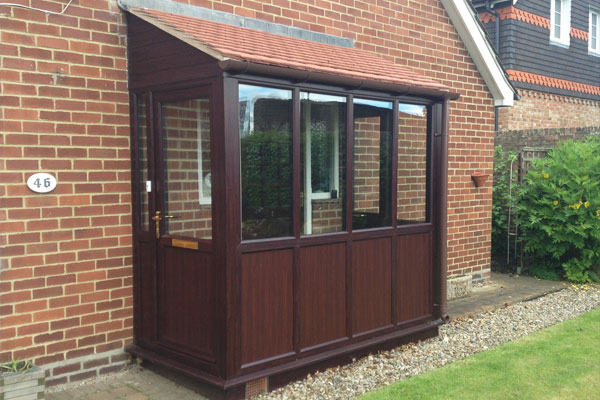 Double glazed porch in York